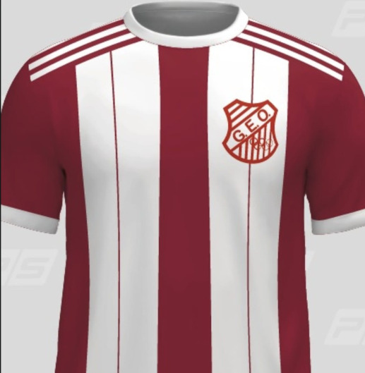 Detalhe da nova camisa